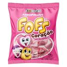 Marshmallow Fofs Coração Rosa Morango 220g - Florestal Marshmallow Fofs Coração Rosa Morango 220g - Florestal