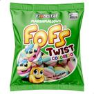 Marshmallow Twist Fofs Colorido Baunilha Torção Pacote 220g com 44 un Florestal