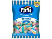 Marshmallows de Morango Coração Fini 80g