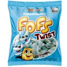 Marshmellow Fofs Twist Azul Brco 6 Unidades De 220G