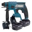 Martelete 2 Baterias 18v 4ah Brushless Ws2806 Wesco Bivolt