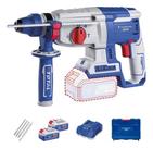 Martelete 20v Sds-plus 1 Brushless Tram Bytotal C/2ba 20v Az Azul Martelete 20v Sds-plus 1 Brushless Tram Bytotal C/2ba 20v Az Azul