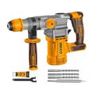 Martelete BAT Brushless 4.5J SDS 20V INGCO com Maleta