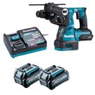 Martelete Combinado 28mm 40v XGT HR003 2x 2.5Ah Makita 110v
