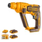 Martelete Combinado SDS Plus 1,5J 20V C/ Kit Bateria Ingco