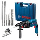 Martelete Perf Rompedor 820w Gbh 2 24 D Bosch Com Acessórios Cor Azul aço Frequência 60