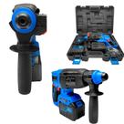 Martelete Perfurador/Rompedor Brushless 1150W SDS Plus 2x Baterias com Maleta e Acessórios