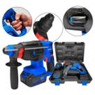 Martelete Perfurador Rompedor Brushless Recarregável 20000mAh