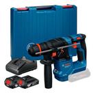 Martelete Perfurador Rompedor Gbh 18v Bosch 2bat 2a Bivolt Azul 18v Martelete Perfurador Rompedor Gbh 18v Bosch 2bat 2a Bivolt Azul 18v