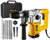 Martelete Perfurador Rompedor Professional 26mm 1100w Sds Plus 4j Com Acessorios 127v TRM-2000 The Black Tools
