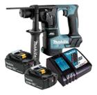 Martelete Rompedor 2 Baterias 18v 5ah Makita Dhr171 Com Carregador Rápido Bivolt