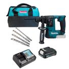 Martelete Rotativo Perf Makita HR140DZ 12V + 1bat 2A e Bolsa