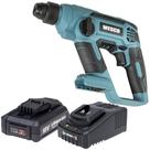 Martelete Rotativo Perfurador Sds-Plus com Bateria de Lítio 18V 2.0Ah e Carregador Bivolt WESCO
