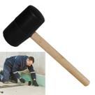 Martelo Borracha Ergonomico Cabo Madeira Piso Chao Ceramico Reparo Manutençao Moveis Obra Carpinteiro Construçao