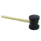 Martelo Borracha Thompson 40mm Preto - Embalagem com 6 Unidades