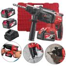 Martelo Combinado Demolidor Profissional 20v Sem Fio 2 Baterias Encaixe Sds Plus