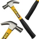 Martelo de Aço Unha Carpinteiro 27mm Cabo de Fibra Emborrachado Fertak Martelo de Aço Unha Carpinteiro 27mm Cabo de Fibra Emborrachado Fertak