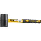 Martelo de Borracha 45 mm, Cabo em Fibra, Preto, Vonder OstenVonder