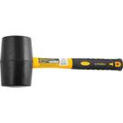Martelo de Borracha 70 mm, Cabo em Fibra, Preto, Vonder OstenVonder