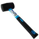 Martelo de Borracha Preta 450G Cabo de Fibra 9777 BREMEN Martelo de Borracha Preta 450G Cabo de Fibra 9777 BREMEN