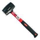 Martelo De Borracha Preta 50 Mm 225 G Cabo Fibra De Vidro Martelo De Borracha Preta 50 Mm 225 G Cabo Fibra De Vidro