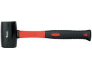 Martelo de borracha preta 680g Cabo de fibra de vidro MTX