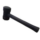 Martelo De Borracha Preta Portátil Piso Porcelanato 45mm Martelo De Borracha Preta Portátil Piso Porcelanato 45mm