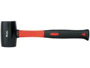 Martelo de Borracha Preto 225G com Cabo de Fibra MTX