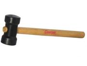 Martelo de Borracha Preto 40 mm Ferramenta Profissional para Marcenaria e Construção Cortag