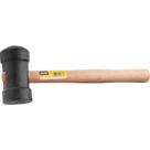 Martelo de Borracha Preto 60mm