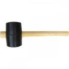 Martelo De Borracha Preto Roma 60Mm