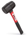 Martelo de borracha YIYITOOLS YY-2-005 com alça de fibra de vidro