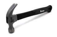 Martelo de Garra Titan 63020 com Alça de Fibra de Vidro e Cabeça de Ferro Fundido - 500ml