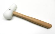 Martelo de Nylon JTS com Cabeça Abaulada de 12 cm, 220 g, Malho de Plástico