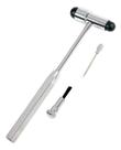 Martelo De Reflexo Buck Preto 18 Cm Profissional Original MD Martelo De Reflexo Buck Preto 18 Cm Profissional Original MD