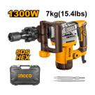 Martelo Demolidor INGCO 1300W SDS Hex 220V