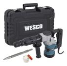 Martelo Demolidor Pro 1100w 220v Com Acessorios - Wesco Verde