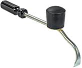 Martelo para calota JEGS 36 cm com cabo de plástico e face de borracha Martelo para calota JEGS 36 cm com cabo de plástico e face de borracha