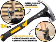 Martelo Unha Anti Vibração Em Aço Cromo Molibdênio Cabo Emborrachado Para Marcenaria Carpintaria Vonder Martelo Unha Anti Vibração Em Aço Cromo Molibdênio Cabo Emborrachado Para Marcenaria Carpintaria Vonder