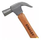 Martelo unha cabo madeira envernizado stanley 20mm cabeça jateada lixada aço sae1045 stht51368-840 golpear extrair prego Martelo unha cabo madeira envernizado stanley 20mm cabeça jateada lixada aço sae1045 stht51368-840 golpear extrair prego