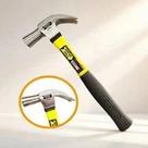 Martelo Unha Profissional Fertak 27mm Cabo Fibra Vidro Aço Forjado Martelo Unha Profissional Fertak 27mm Cabo Fibra Vidro Aço Forjado