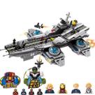 MARVEL AEROPORTA AVIÕES SHIELD AVENGERS Herois com 9 BONECOS Melhor kit Blocos de Montar Letsgo 778 peças