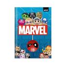 Marvel Emoji Caderno 1/4 Capa Dura Brochura 80 Fls Spiral