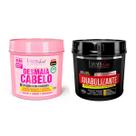 Masc. Desmaia Cabelo 200g e Anabolizante 240g Forever Liss