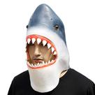 Máscara 3D Shark Head Great White Resin para Halloween e festas