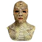 Máscara 3D Viper Snake Head, resina de látex, Halloween, cosplay