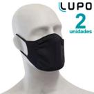 Máscara Adulto Lupo Kit 2 Unidades Preta - 36004U