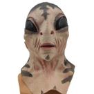 Máscara Alien Head Resin Latex Extraterrestre Cosplay