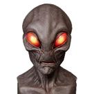 Máscara Alien Hood, Halloween, cosplay, látex, traje suspenso