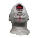 Máscara: Alien Horror Head, rosto distorcido, cabeça de cabeça para baixo, humano